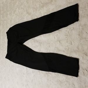 Reebok Full Length High Waist Womens  Leggings Size medium Black